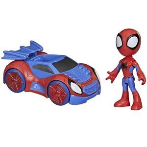 Spidey and His Amazing Friends Spidey Action Figure and Web-Crawler Vehicle